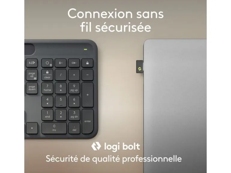 Logitech Tastatur Slim Solar+ K980 Business CH-Layout