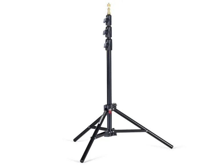 Manfrotto Stativ 1051BAC Mini Compact Aluminium luftgedämpft Schwarz