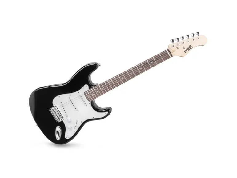 MAX E-Gitarre GigKit Schwarz