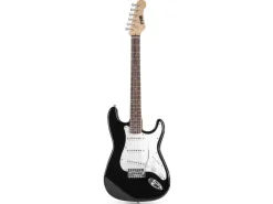 MAX E-Gitarre GigKit Schwarz