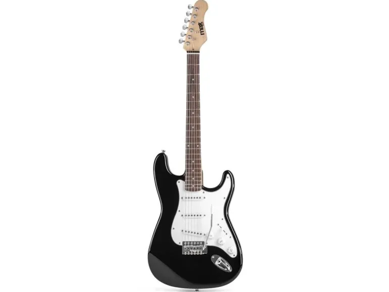 MAX E-Gitarre GigKit Schwarz