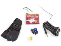 MAX E-Gitarre GigKit Weiss