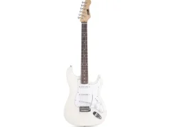 MAX E-Gitarre GigKit Weiss