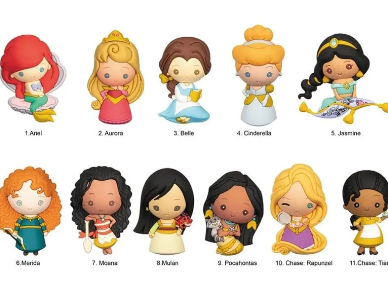 Monogram International Disney 3D PVC-Taschenanhänger Ultimate Princess Series 31