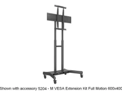 Multibrackets TV-Trolley Basic 180 Schwarz