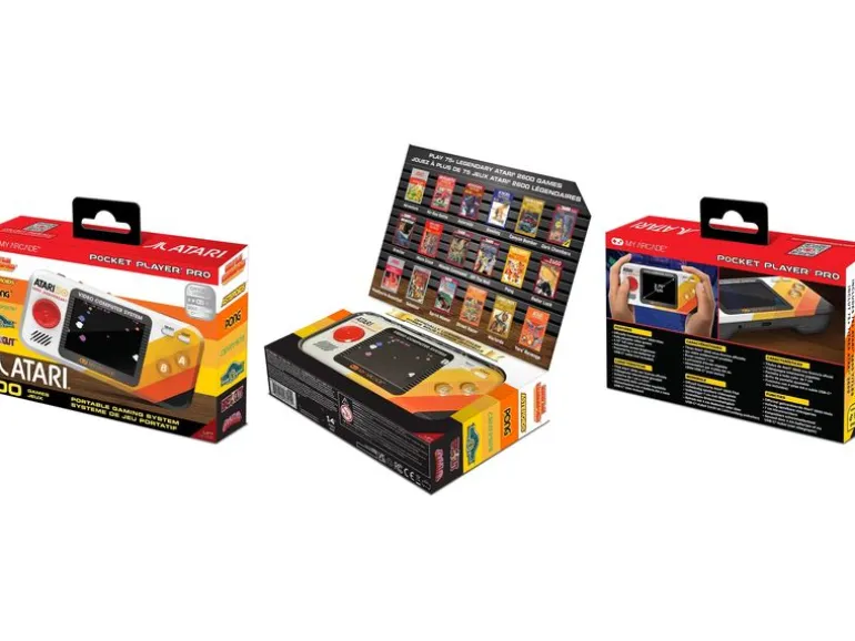 MyArcade Spielkonsole Pocket Player Pro Atari
