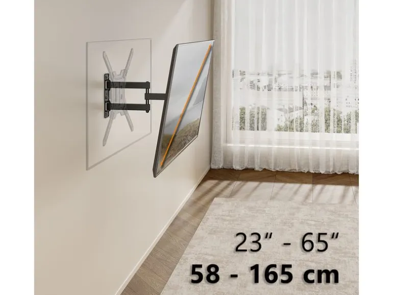 My Wall Wandhalterung HEG6L Economy-Line Schwarz/Keine Angabe