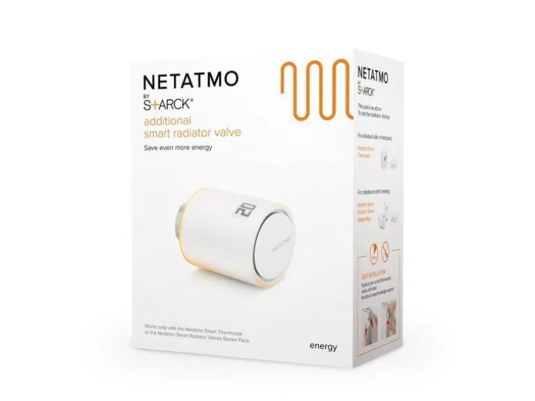 Netatmo Comfort Smarter Thermostat Starter Pack 5x Thermostat, 1x Hub