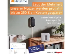 Netatmo Comfort Smartes Komfort-Set 1 Thermostat & 3 Heizkörperthermostat