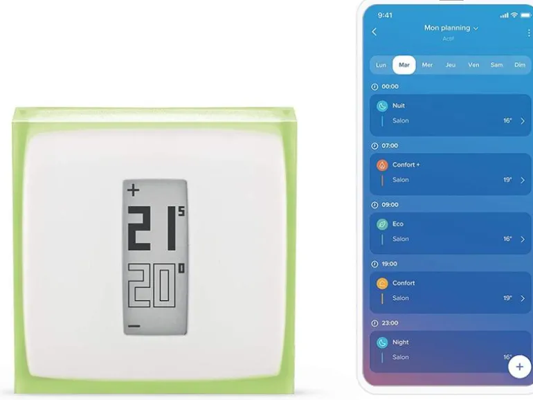 Netatmo Comfort Smartes Komfort-Set 1 Thermostat & 3 Heizkörperthermostat