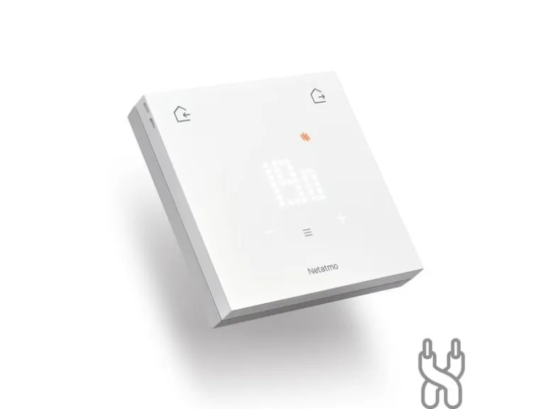 Netatmo Comfort Thermostat Kabelgebunden, Weiss, mit Thermo Hub