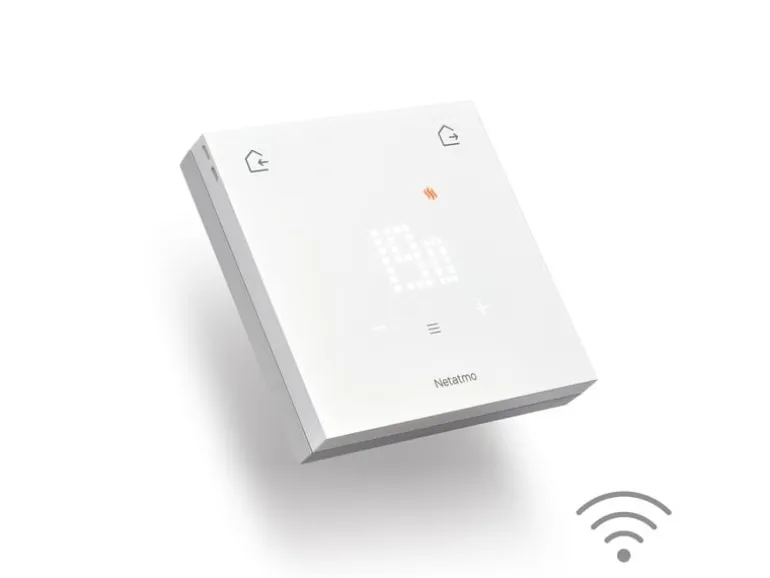 Netatmo Comfort Thermostat WLAN-fähig, kabellos, weiss