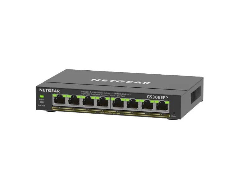 Netgear PoE+ Switch GS308EPP-100PES 8 Port