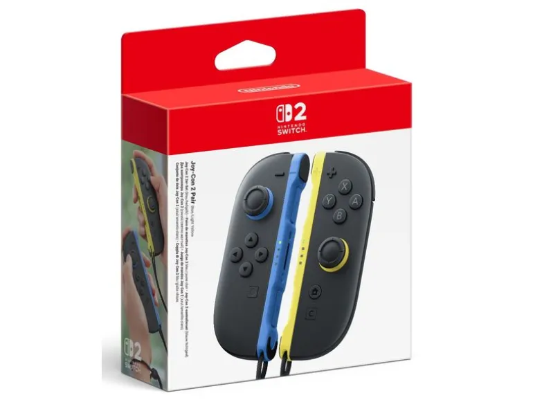 Nintendo Joy-Con 2 Schwarz Blau Gelb