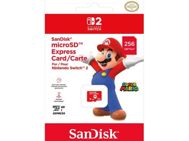 Nintendo microSDXC-Karte SanDisk Express 256 GB