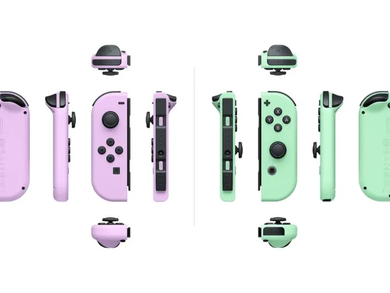 Nintendo Switch Controller Joy-Con Set Pastell-Lila/Grün
