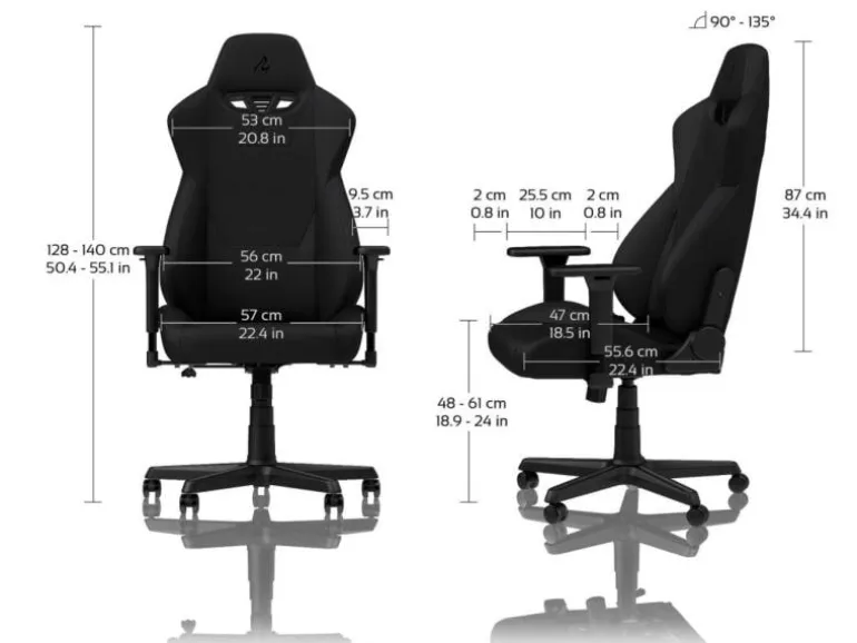 Nitro Concepts Gaming-Stuhl S300 Schwarz