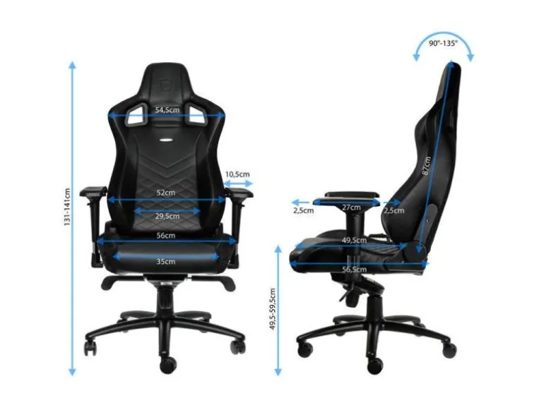 noblechairs Gaming-Stuhl EPIC Schwarz