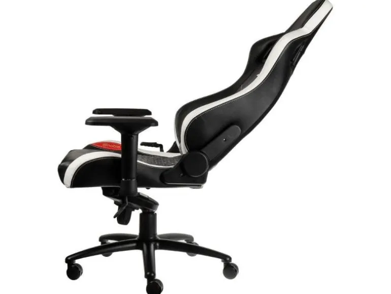 noblechairs Gaming-Stuhl EPIC Echtleder Schwarz/Weiss