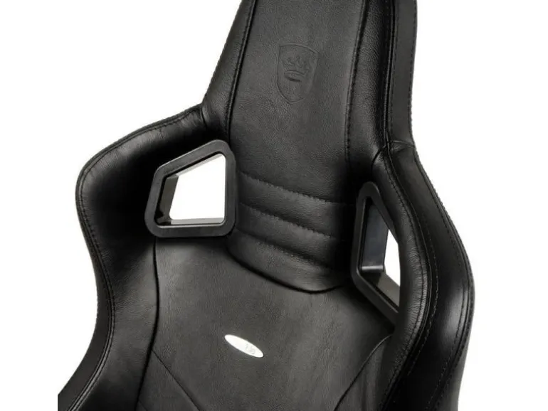noblechairs Gaming-Stuhl EPIC Echtleder Schwarz