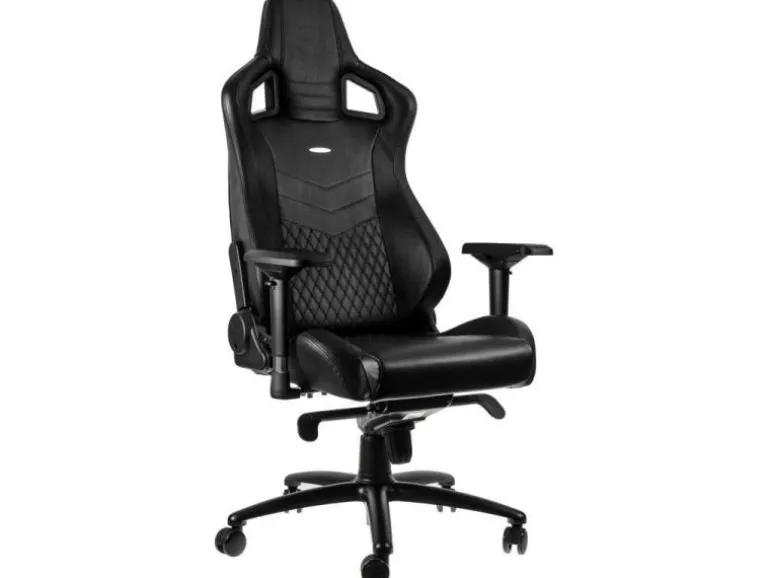 noblechairs Gaming-Stuhl EPIC Echtleder Schwarz