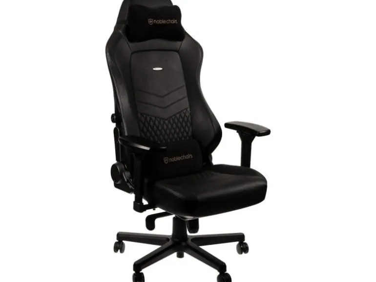 noblechairs Gaming-Stuhl HERO Echtleder Schwarz