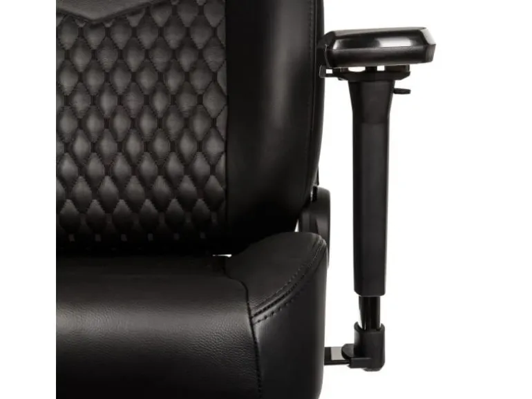 noblechairs Gaming-Stuhl ICON Echtleder Schwarz
