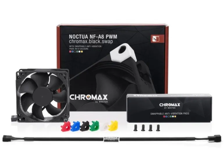 Noctua PC-Lüfter NF-A8 PWM chromax