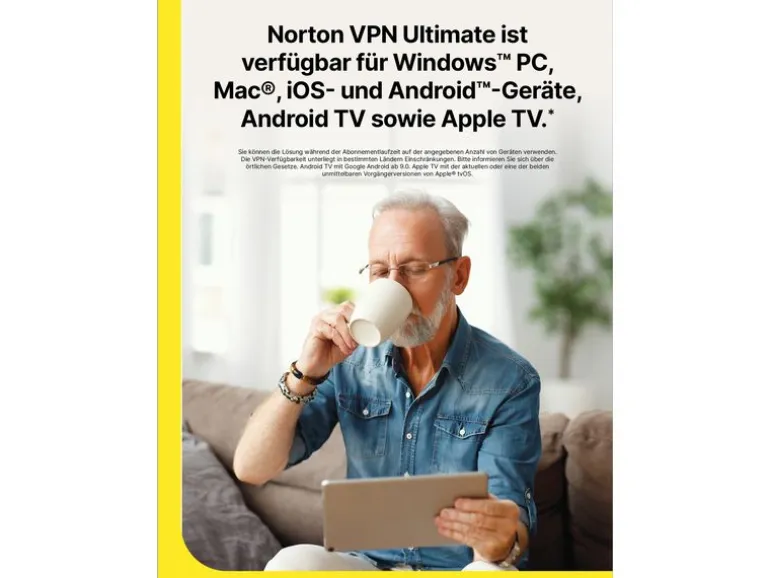 Norton VPN Ultimate ESD, Vollversion, 10 PC, 1Jahr 50 GB