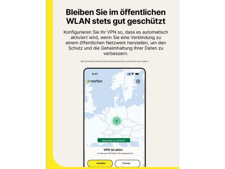 Norton VPN Ultimate ESD, Vollversion, 10 PC, 1Jahr 50 GB