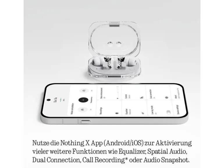 Nothing Ear True Wireless In-Ear-Kopfhörer Ear (3a) Schwarz