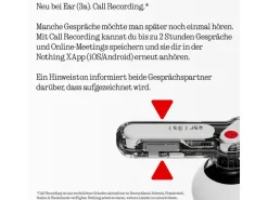 Nothing Ear True Wireless In-Ear-Kopfhörer Ear (3a) Gelb