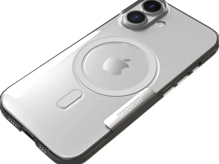 Nudient Back Cover Thin Case MagSafe iPhone 17 Transparent