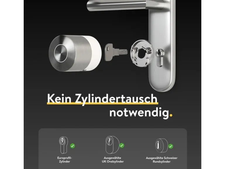 NUKI Access Kit PRO (5th Gen) CH-Zylinder Weiss