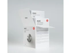 NUKI Home Set ULTRA CH inkl. Universalzylinder Schwarz/Grau