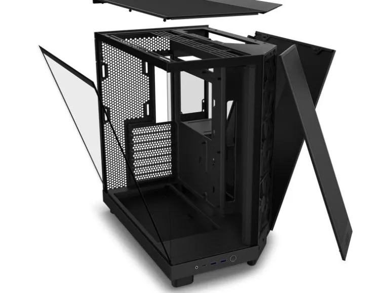 NZXT PC-Gehäuse H6 Flow Schwarz