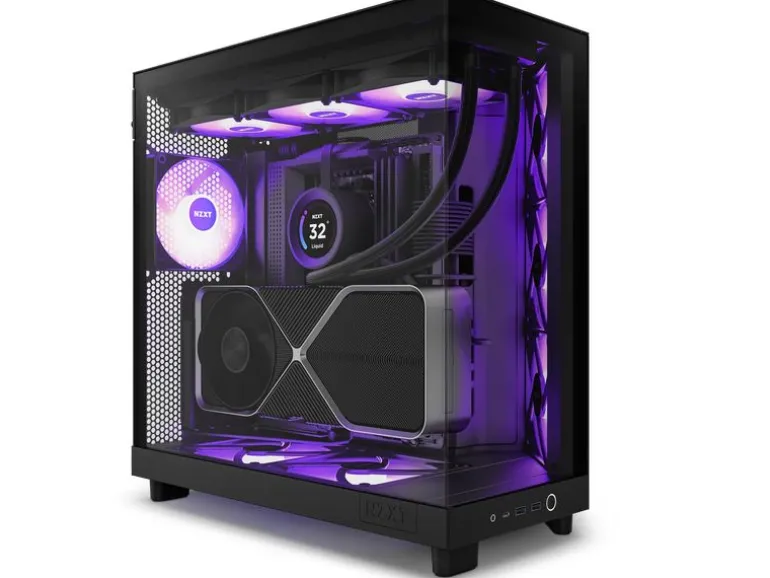 NZXT PC-Gehäuse H6 RGB Flow Schwarz