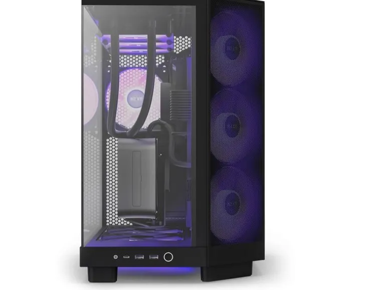 NZXT PC-Gehäuse H6 RGB Flow Schwarz