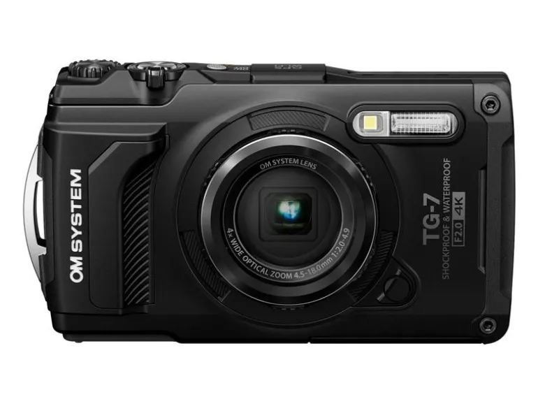 OM-System Fotokamera TG-7 Schwarz
