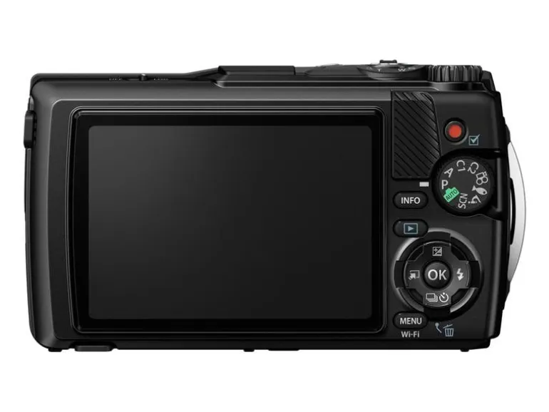 OM-System Fotokamera TG-7 Schwarz