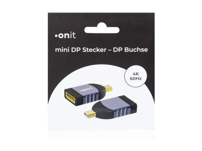 onit Adapter Mini-DisplayPort - DisplayPort, 1 Stück
