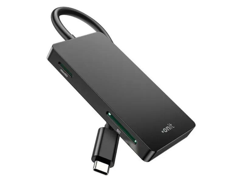 onit Card Reader Extern USB-C 3-in-1