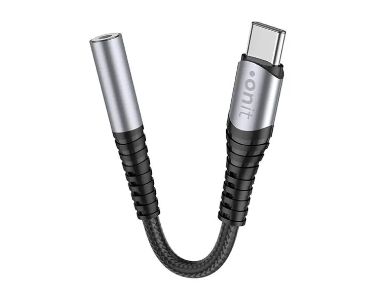 onit Digital-Audio-Adapter USB-C auf 3.5 mm Klinke