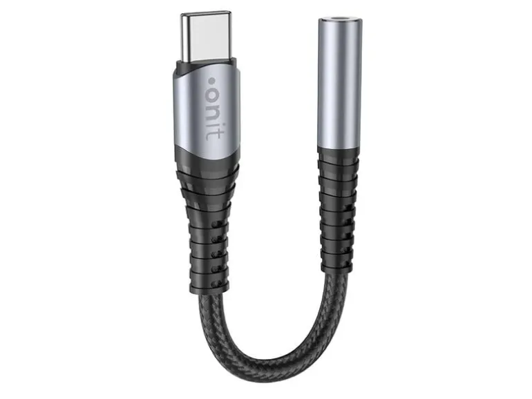 onit Digital-Audio-Adapter USB-C auf 3.5 mm Klinke