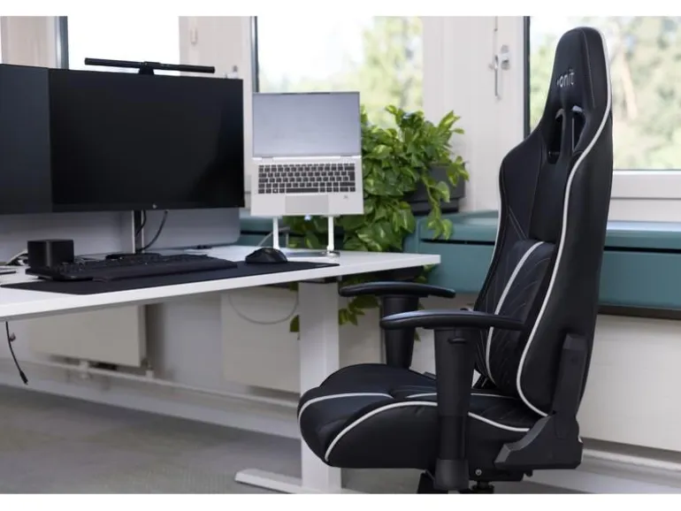 onit Gaming-Stuhl Pro Schwarz/Grau