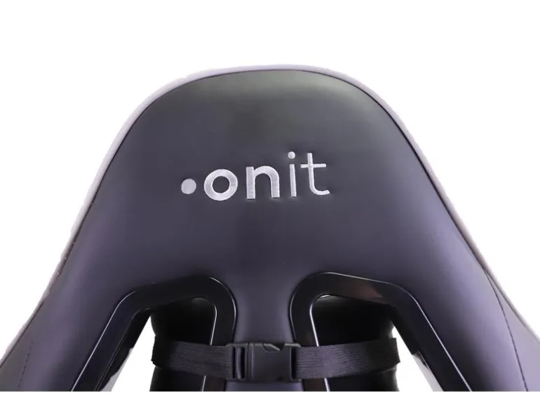 onit Gaming-Stuhl Pro Schwarz/Grau