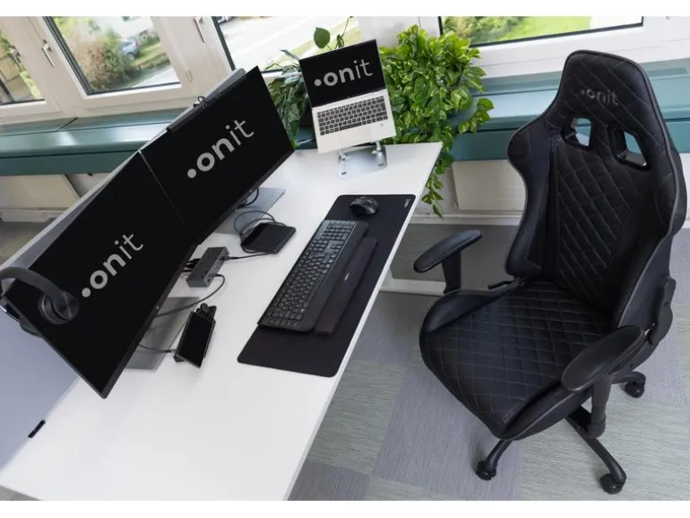 onit Handgelenkauflage ERGO Premium Schwarz