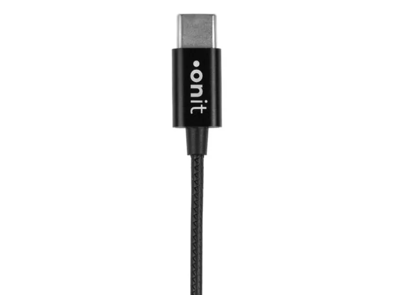onit In-Ear-Kopfhörer USB Typ-C Schwarz