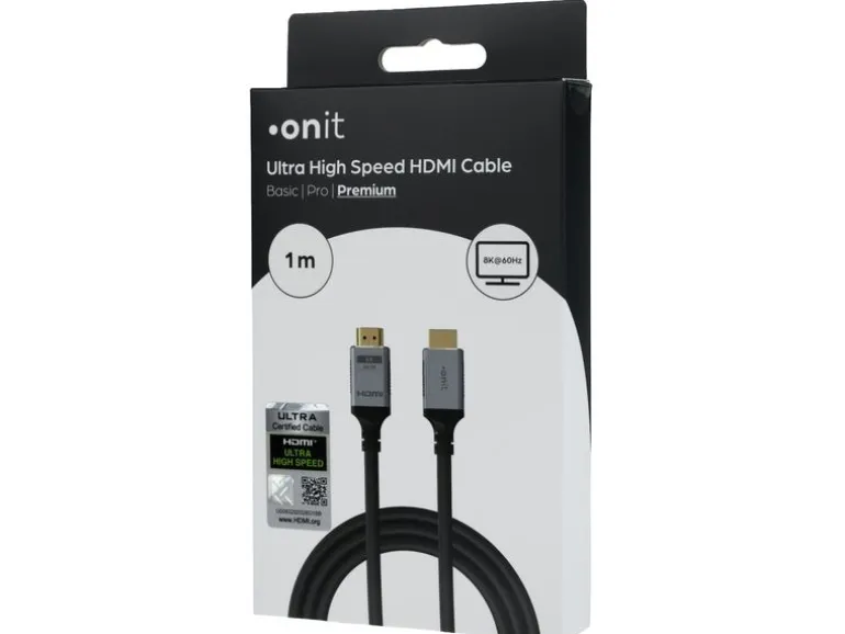onit Kabel Premium HDMI - HDMI, 8K/60Hz, 1 m