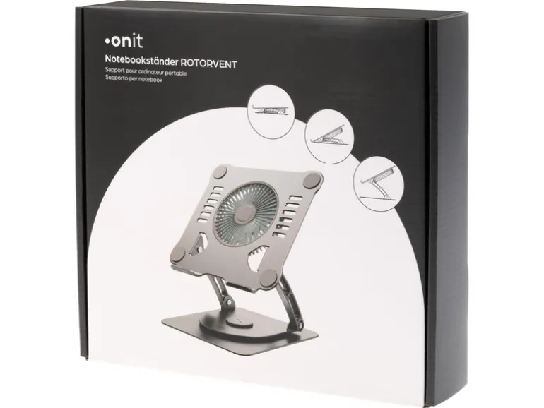 onit Notebook-Ständer ROTORVENT 10 - 17.3"
